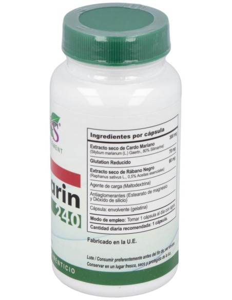 Vbyotics Mega Silymarin 240 %26 Glutation 100Caps