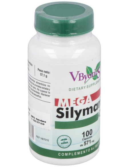 Vbyotics Mega Silymarin 240 %26 Glutation 100Caps