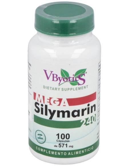 Vbyotics Mega Silymarin 240 %26 Glutation 100Caps