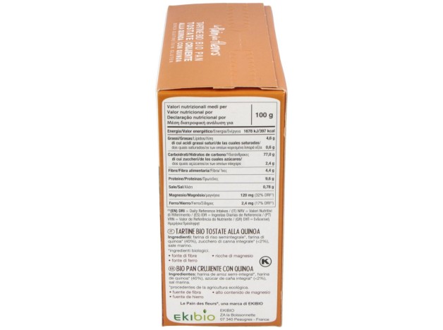 Cracker Quinoa 150Gr.Bio Sg Vegan