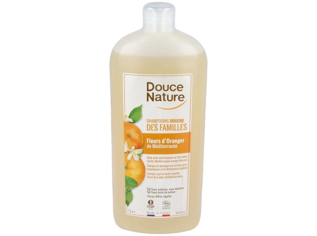 Douce Nature Champú-Gel Azahar Bio 1L