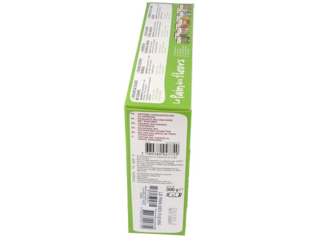 Cracker Trigo Sarraceno 300Gr. Bio Sg Vegan