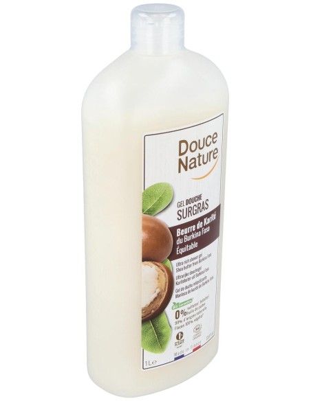 Douce Nature Gel Baño Manteca Karite Eco 1000Ml