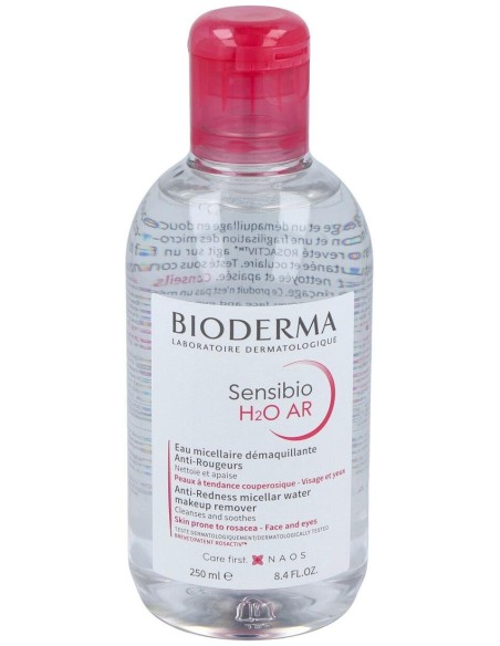Sensibio H2O Solución Micelar Específica Rojeces, Aguas Micelares Bioderma - Perfumes Club