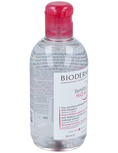 Sensibio H2O Solución Micelar Específica Rojeces, Aguas Micelares Bioderma - Perfumes Club