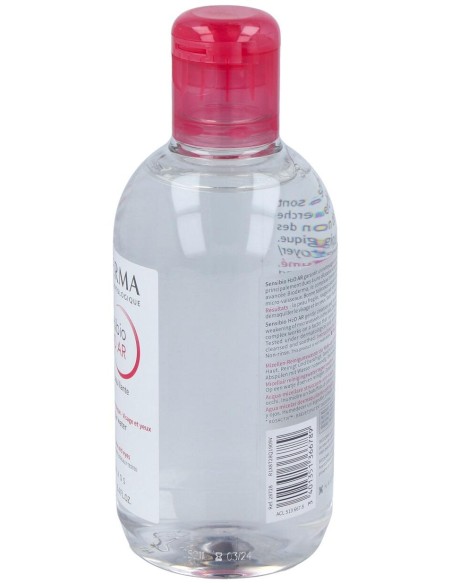 Sensibio H2O Solución Micelar Específica Rojeces, Aguas Micelares Bioderma - Perfumes Club