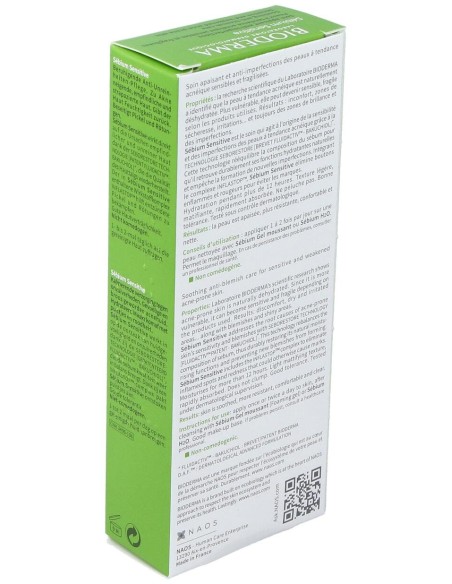 Sébium Sensitive Calma, Rehidrata Y Elimina Las Lesiones Del Acné, Tratamientos Faciales Bioderma - Perfumes Club