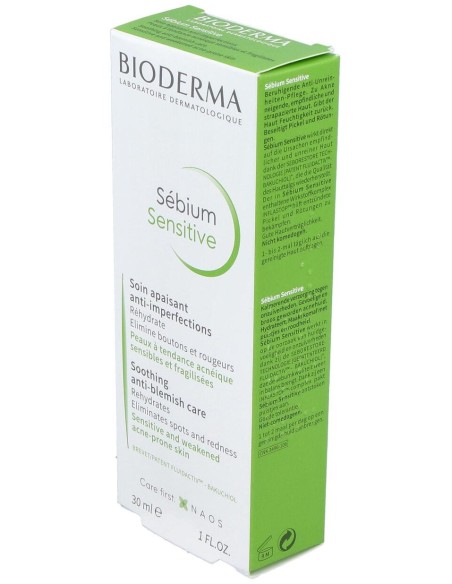 Sébium Sensitive Calma, Rehidrata Y Elimina Las Lesiones Del Acné, Tratamientos Faciales Bioderma - Perfumes Club