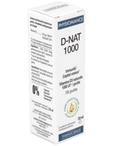 Physiomance D-Nat 1000 Gotas 20Ml.
