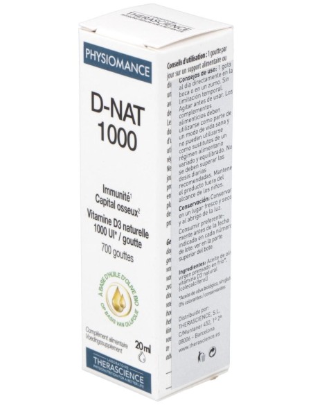 Physiomance D-Nat 1000 Gotas 20Ml.
