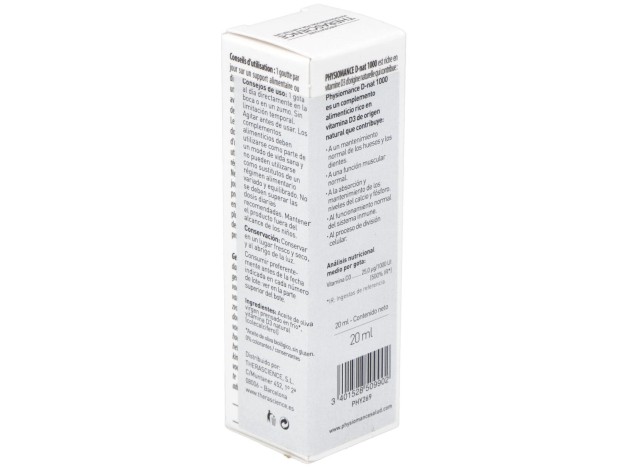 Physiomance D-Nat 1000 Gotas 20Ml.