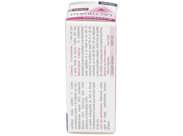 Lactibiane Imedia, 4 Sticks