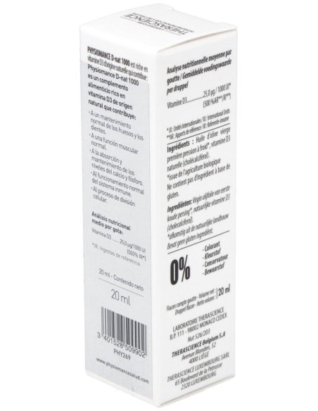 Physiomance D-Nat 1000 Gotas 20Ml.
