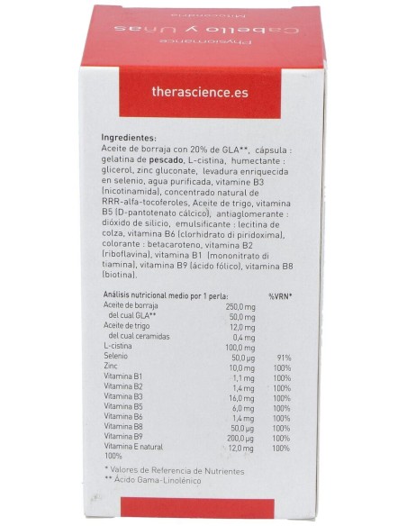 Physiomance Cabello Y Uñas 90Cap.