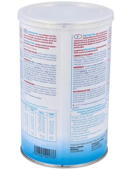 Ergynutril (Proteinas) Capuccino Polvo 300Gr.