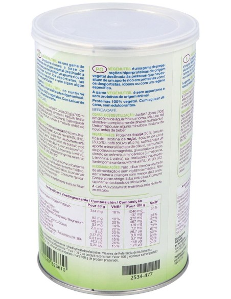 Nutergia Vegenutril Café 300G