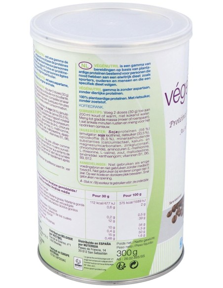 Nutergia Vegenutril Café 300G