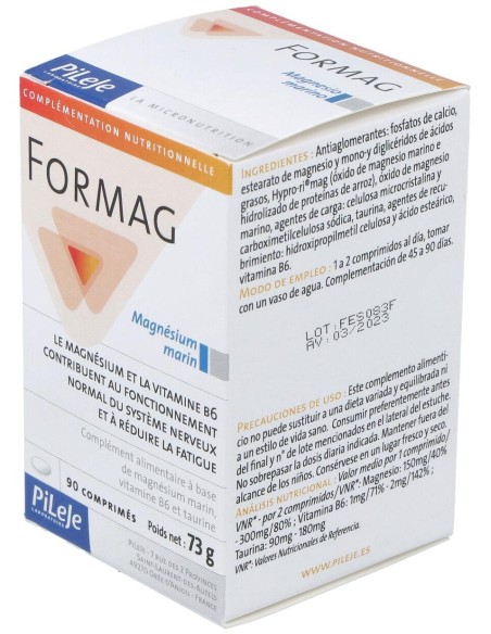 Pileje Formag, 90 Comprimidos