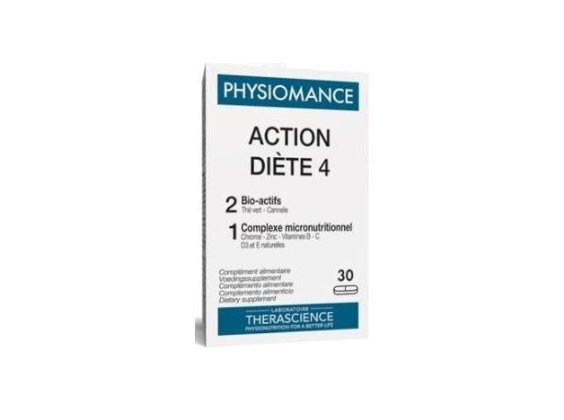 Physiomance Accion Dieta 4 30Comp.