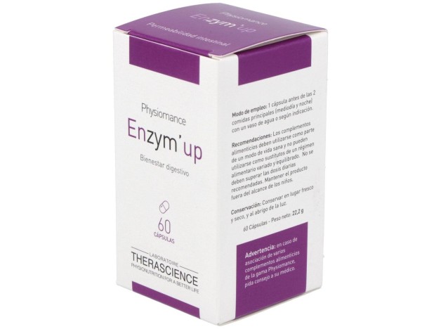 Therascience Physiomance Enzymup 60 Capsulas