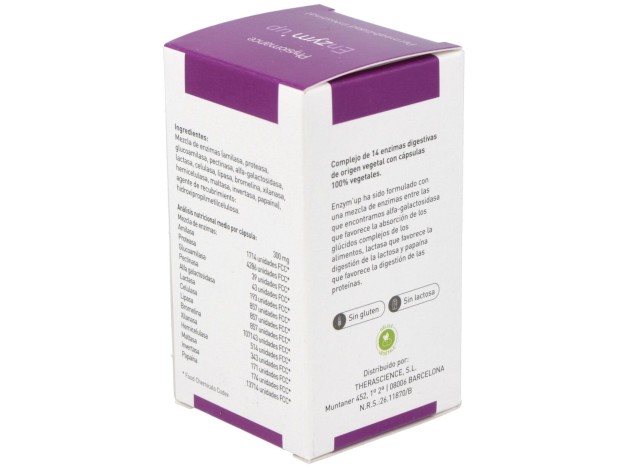Therascience Physiomance Enzymup 60 Capsulas