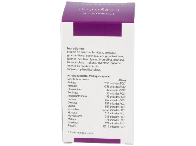 Therascience Physiomance Enzymup 60 Capsulas