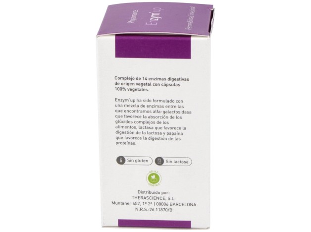 Therascience Physiomance Enzymup 60 Capsulas
