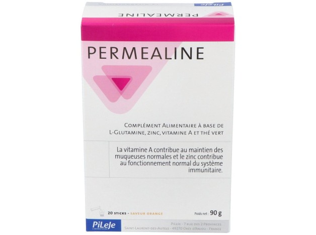 Pileje Permealine Sabor Naranja 20Uds