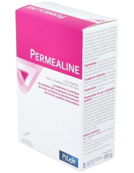 Pileje Permealine Sabor Naranja 20Uds