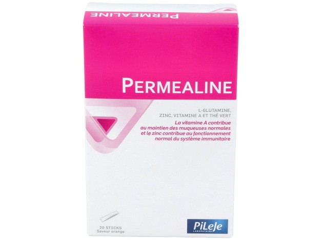 Pileje Permealine Sabor Naranja 20Uds
