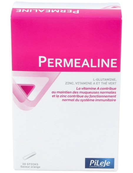 Pileje Permealine Sabor Naranja 20Uds