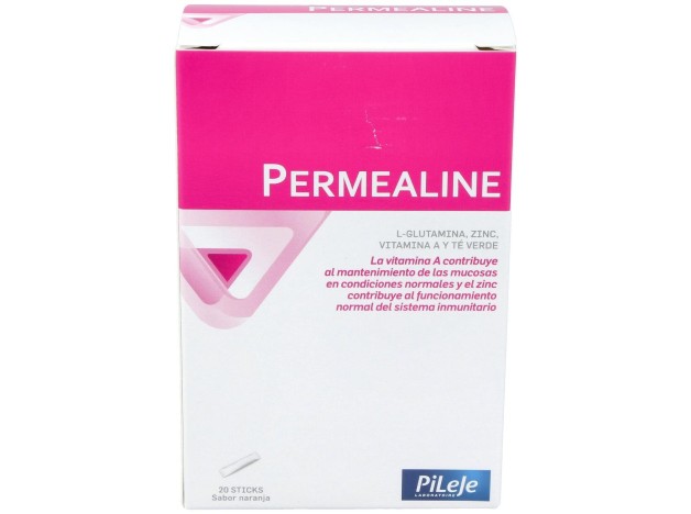Pileje Permealine Sabor Naranja 20Uds