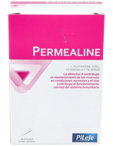 Pileje Permealine Sabor Naranja 20Uds
