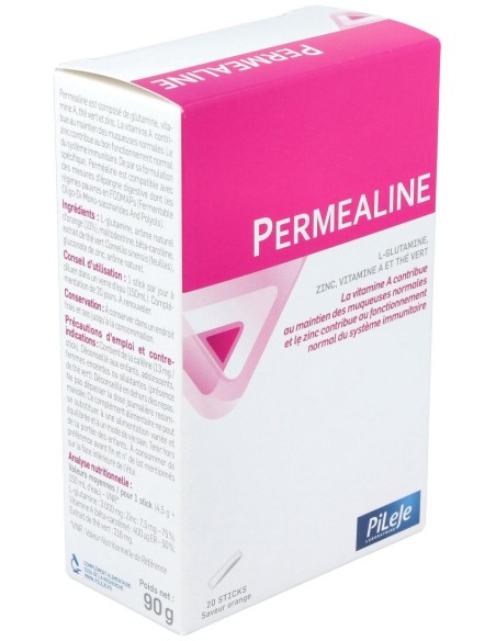 Pileje Permealine Sabor Naranja 20Uds