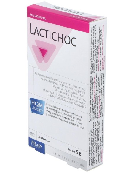 Lactichoc, 20 Cápsulas