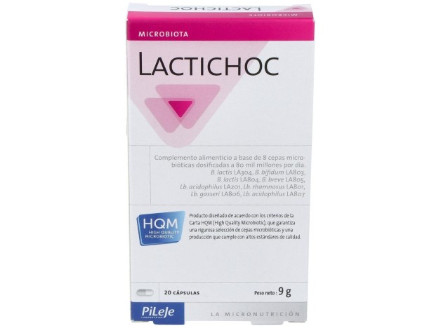 Lactichoc, 20 Cápsulas