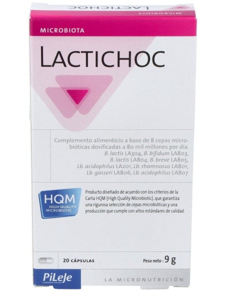 Lactichoc, 20 Cápsulas
