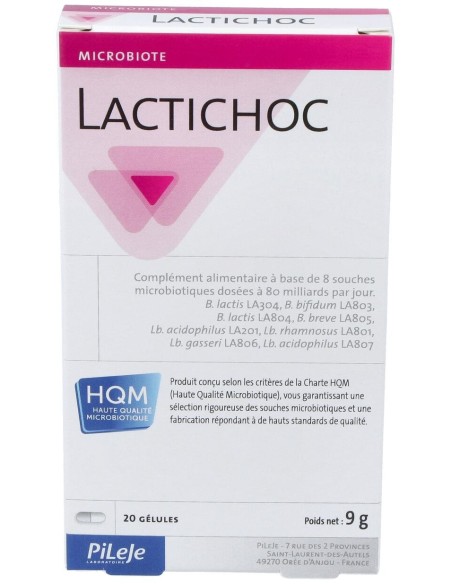 Lactichoc, 20 Cápsulas