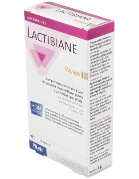 Lactibiane Voyage, 14 Cápsulas