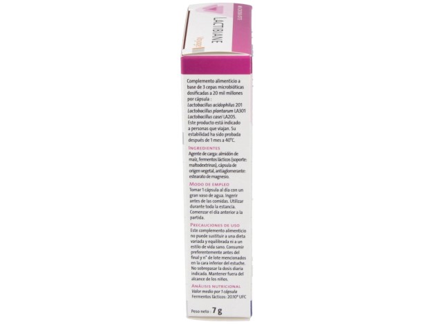 Lactibiane Voyage, 14 Cápsulas