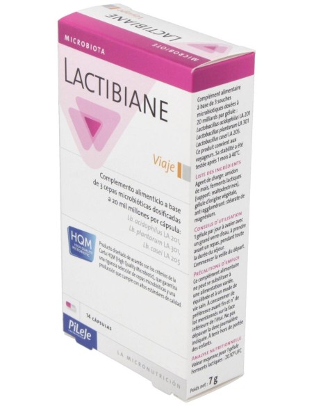 Lactibiane Voyage, 14 Cápsulas