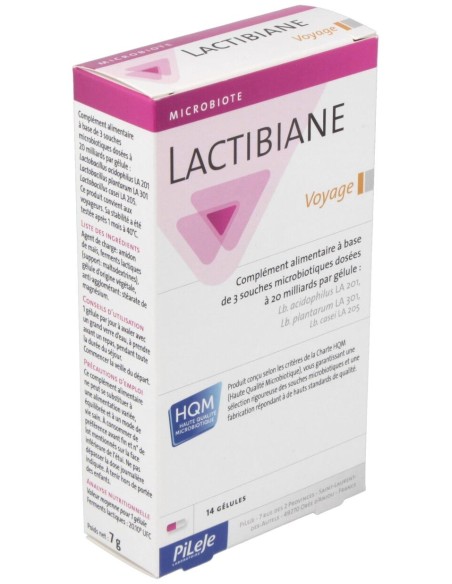 Lactibiane Voyage, 14 Cápsulas