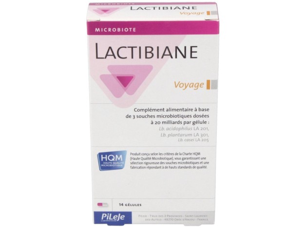 Lactibiane Voyage, 14 Cápsulas