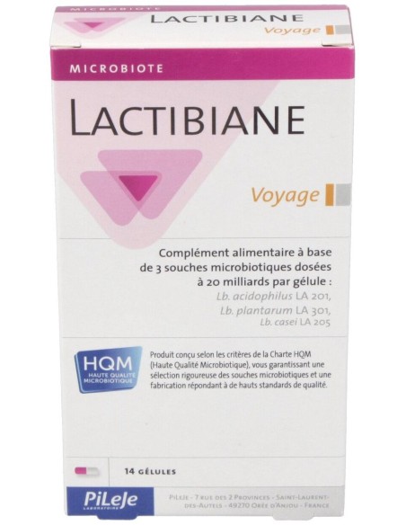 Lactibiane Voyage, 14 Cápsulas