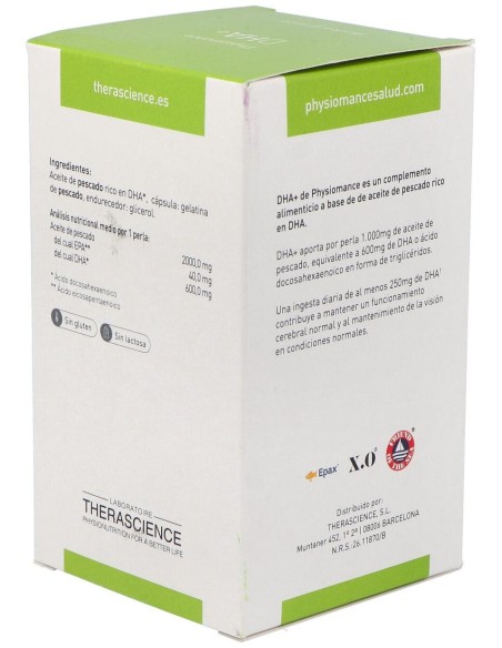 Physiomance Dha+ 60Cap.