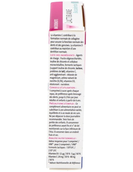 Lactibiane Bucodental, 30 Comprimidos