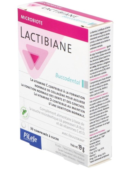 Lactibiane Bucodental, 30 Comprimidos