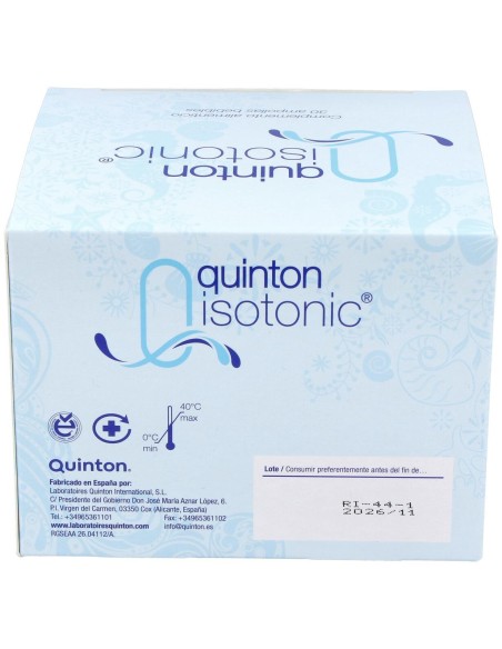 Quinton Isotonico 30Amp.Beb.