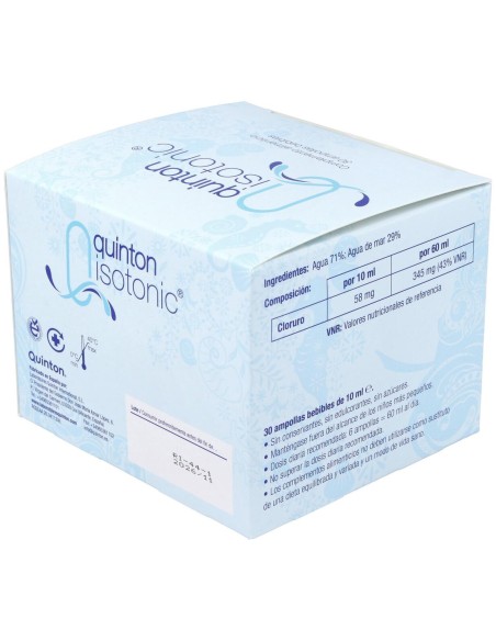 Quinton Isotonico 30Amp.Beb.