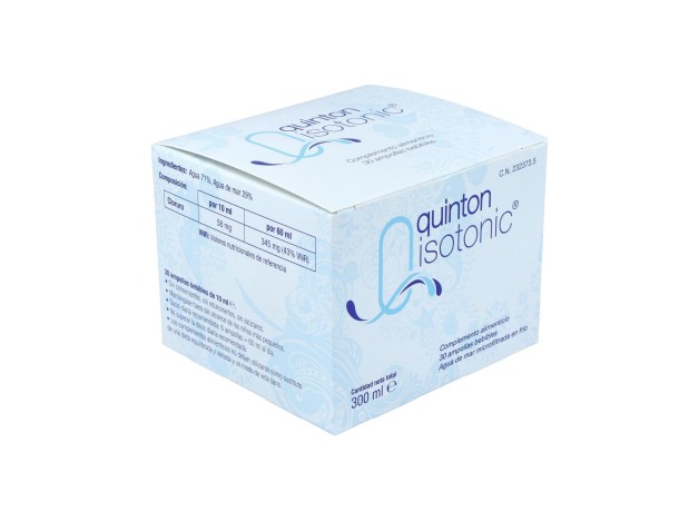 Quinton Isotonico 30Amp.Beb.